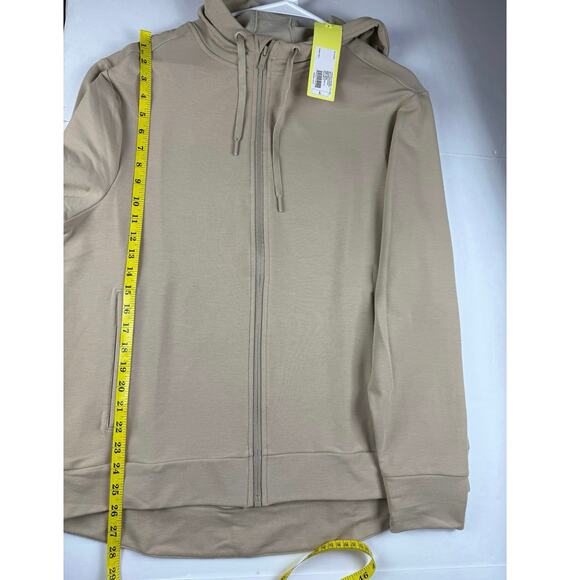 All In Motion Beige Full Zip Hoodie - Size L - NWT - Picture 4 of 6